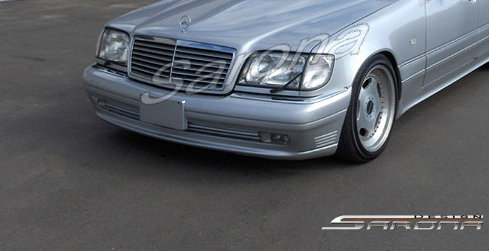 Custom Mercedes S Class Front Bumper  Sedan (1995 - 1999) - $650.00 (Part #MB-025-FB)